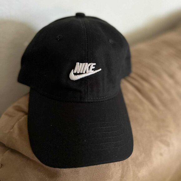 Nike Sport Golf Baseball Basketball Cap Unisex Black - Picture 1 of 5